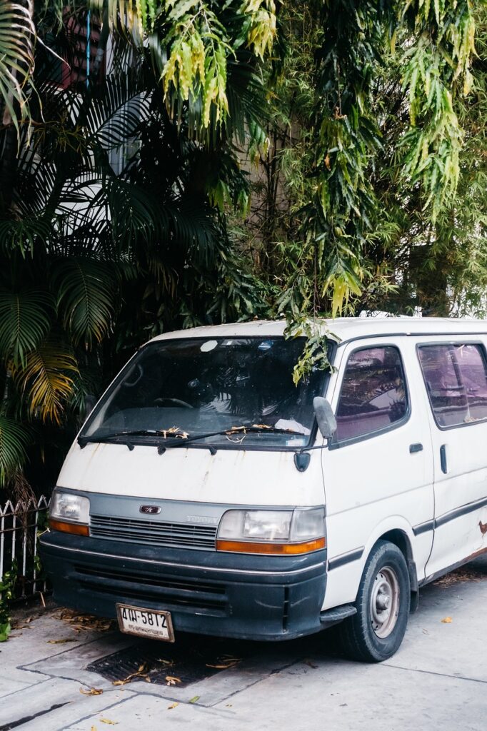 van, car wallpapers, car, vehicle, road, street, transport, automobile, auto, thailand, bangkok, asia